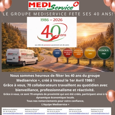 image-actualite-LE GROUPE MEDISERVICE FETE SES 40 ANS!